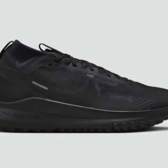 Nike React Pegasus Trail 4 GORETEX V2 Men US 11-13 Black Running Hiking Shoe New - Picture 2 of 5